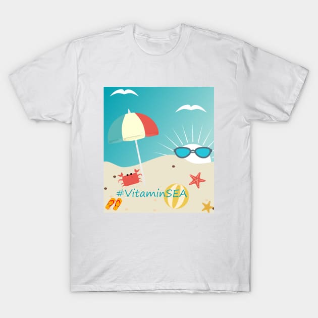 Vitamin Sea T-Shirt by ArtDesignDE